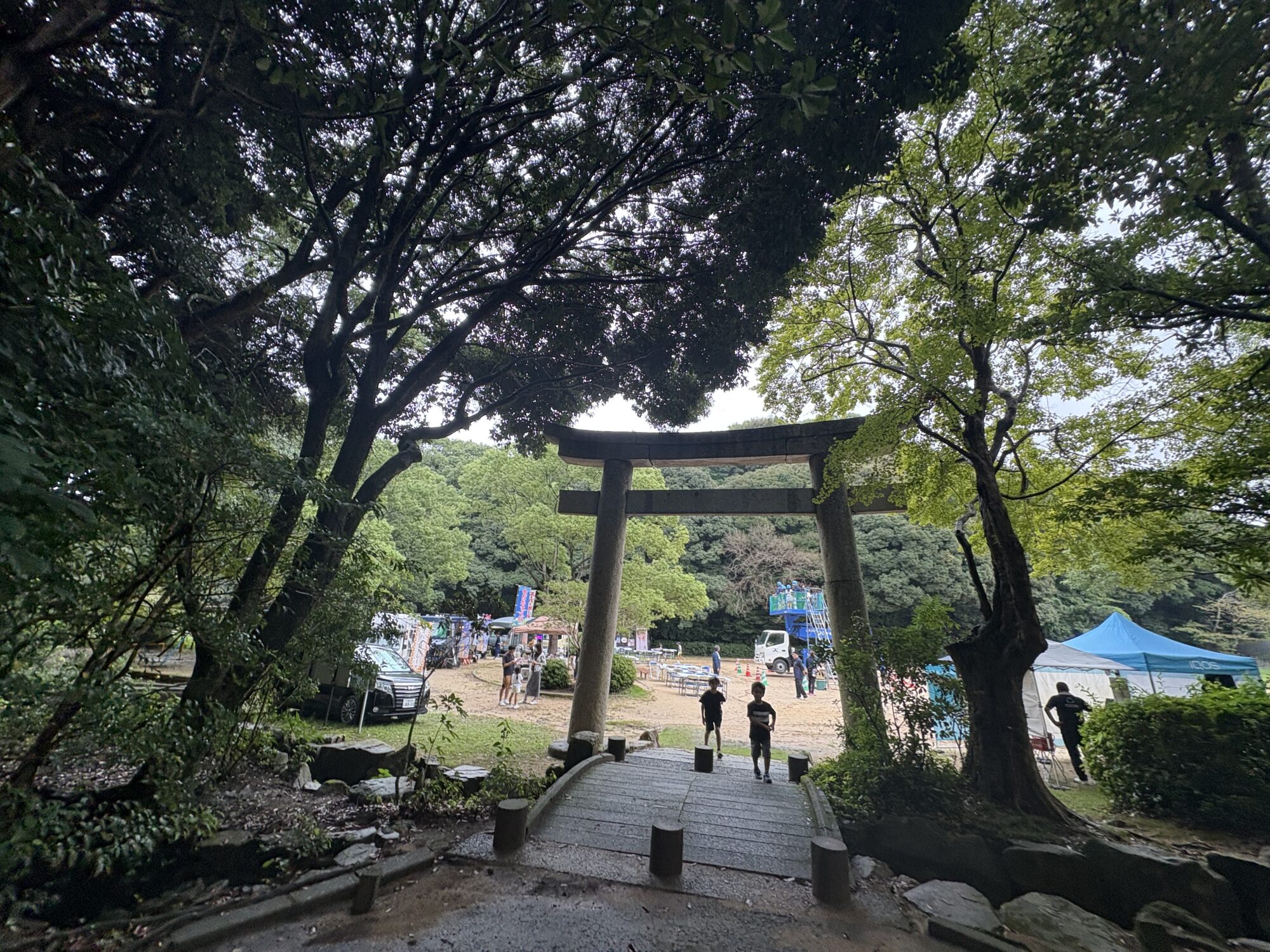 Title: 令和7年　住吉神社秋の大祭🍁 | Press-274 | Image No.9 | 有限会社 浜田造園 | 造園土木・公共工事 | 植栽工事・設計・施工 | 庭園、緑地、公共施設の管理育成 | 造園資材販売 | 山口県下関市
