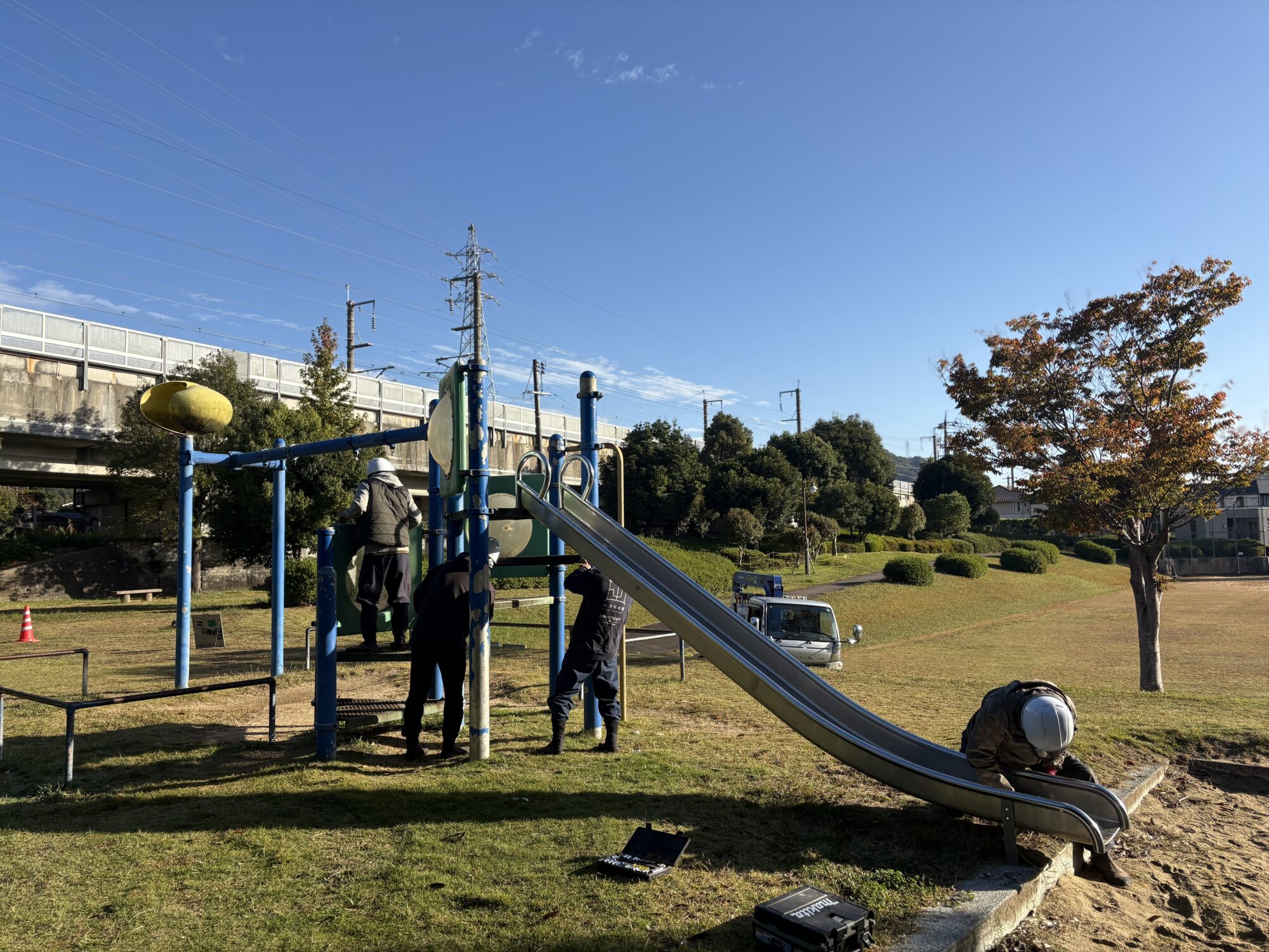 Title: 念願の、、 | Press-154 | Image No.1 | 公園管理共同事業体 三和土 | タタキ | 山口県下関市都市公園管理 | 有限会社 浜田造園 | 有限会社 規周園 | 株式会社 造園 堀