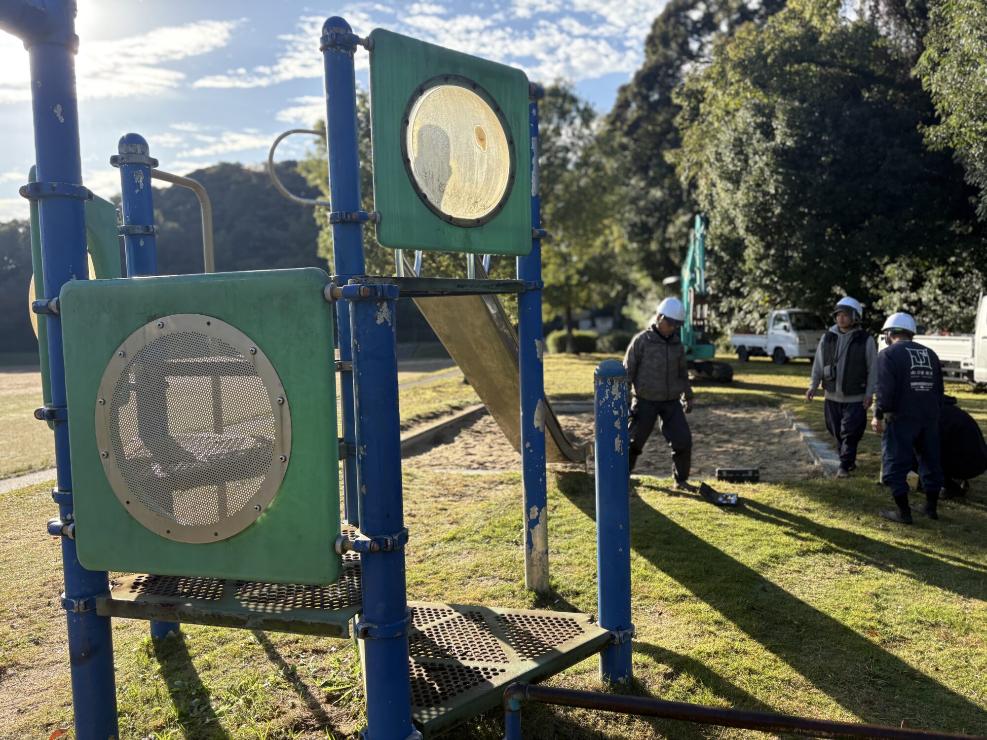 Title: 念願の、、 | Press-154 | Image No.3 | 公園管理共同事業体 三和土 | タタキ | 山口県下関市都市公園管理 | 有限会社 浜田造園 | 有限会社 規周園 | 株式会社 造園 堀