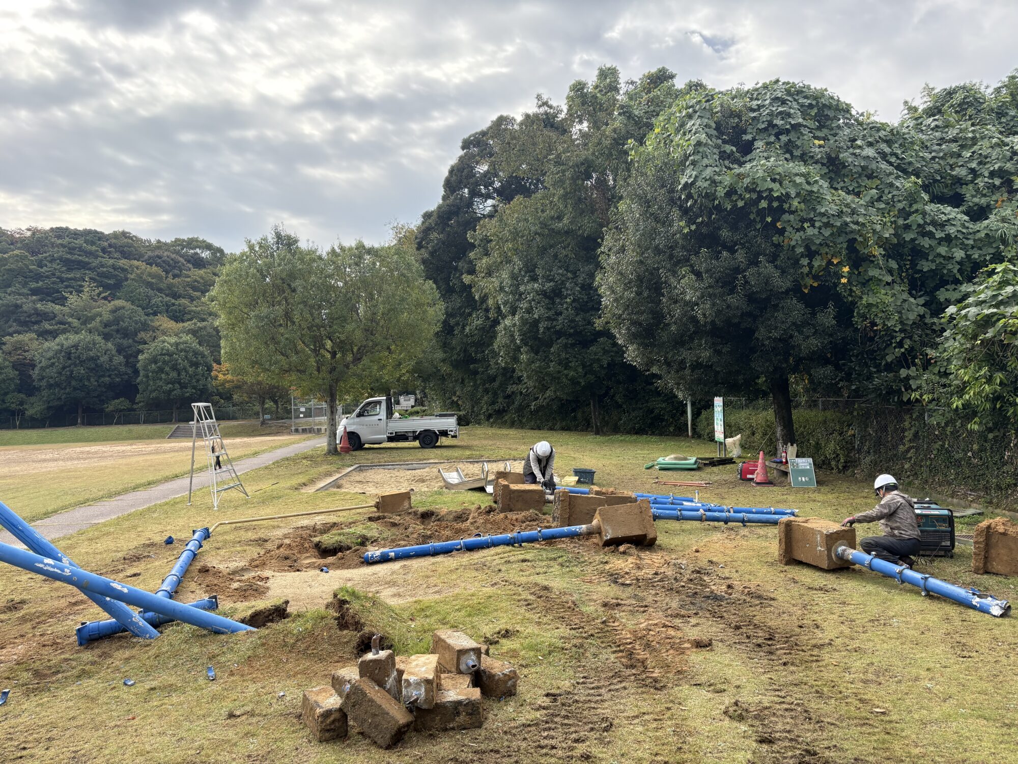 Title: 念願の、、 | Press-154 | Image No.5 | 公園管理共同事業体 三和土 | タタキ | 山口県下関市都市公園管理 | 有限会社 浜田造園 | 有限会社 規周園 | 株式会社 造園 堀