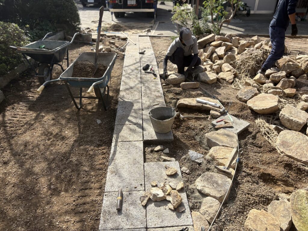 Title: イメージ通り🪨 | Press-278 | Image No.9 | 有限会社 浜田造園 | 造園土木・公共工事 | 植栽工事・設計・施工 | 庭園、緑地、公共施設の管理育成 | 造園資材販売 | 山口県下関市